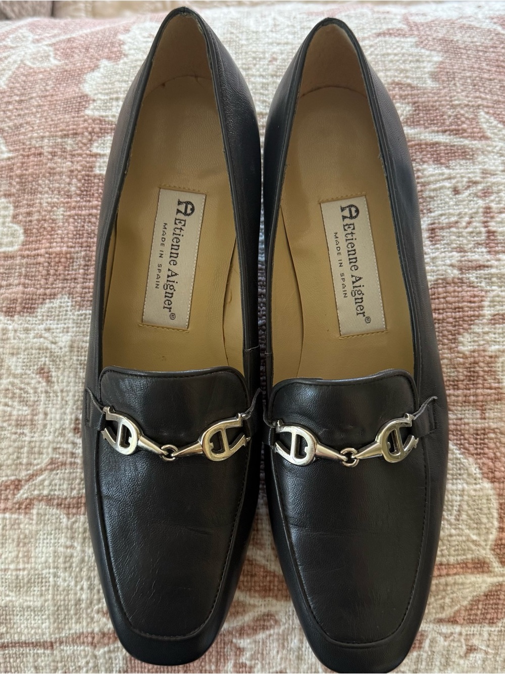 Vintage Etienne Aigner Leather Loafers